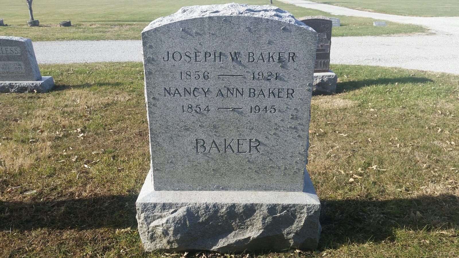 Nancy Ann Jackson Baker (1854-1945