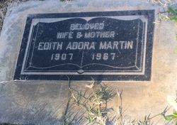 Edith Adora <I>Johnston</I> Martin 