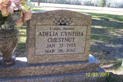 Adelia Cynthia “Musie” Chestnut 