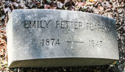 Emily <I>Fetter</I> Pearson 