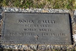 SGT Roger F Alley 