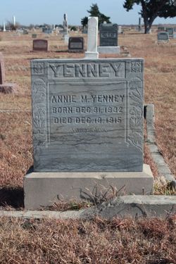 Annie Margaret <I>Lederack</I> Yenney 