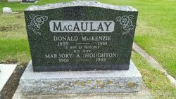 Donald MacKenzie MacAulay 