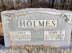 Clara <I>Madding</I> Holmes 