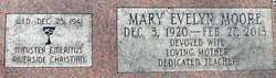 Mary Evelyn <I>Moore</I> Coots 