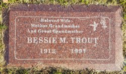 Bessie Mae <I>McAllister</I> Trout 