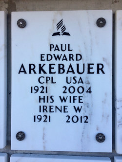 Paul Edward Arkebauer 