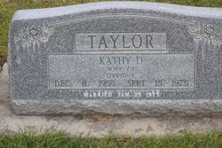 Kathy D <I>Francis</I> Taylor 