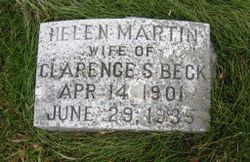 Helen R. <I>Martin</I> Beck 