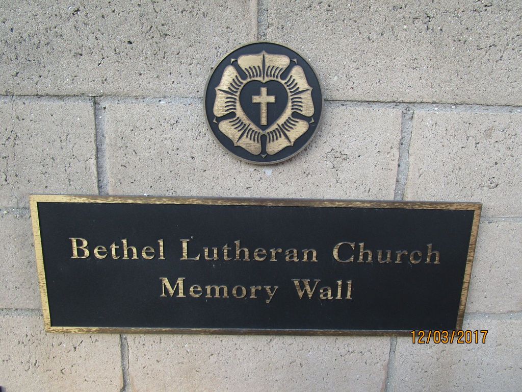 Bethel Lutheran Church Resurrection Garden