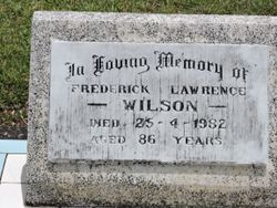Frederick Lawrence Wilson 