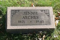 Jennie <I>Lennox</I> Archer 
