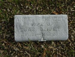Annie Elizabeth Oliver 