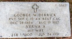 George W Derrick 
