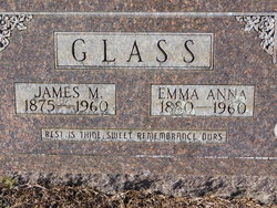 Emma Anna <I>Goodman</I> Glass 