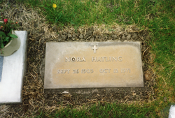 Nora Helena <I>Johnson</I> Hatling 