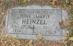 June Marie <I>Ames</I> Heinzel 