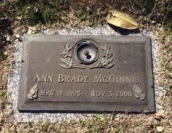Ann Brady McGinnis 