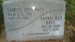 Samuel Otis Baty 