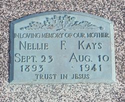 Nellie <I>Fisher</I> Kays 