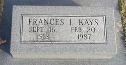 Frances I. Kays 