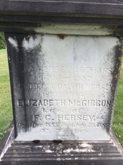 Elizabeth <I>McGibbon</I> Hersey 
