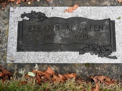 Eleanor Marian <I>Petersen</I> Allen 