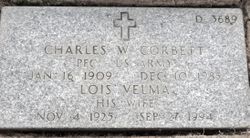 PFC Charles W Corbett 