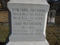 Jane <I>Hitchcock</I> Eastman 