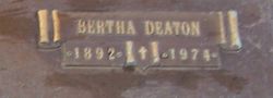 Bertha <I>Deaton</I> Bishop 