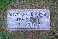 Olive Ann <I>Gandy</I> Johnson 