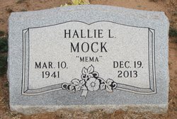Hallie Louise <I>Hartsfield</I> Mock 