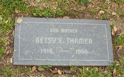 Betsy E Thamer 