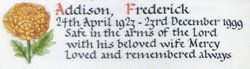 Frederick Addison 