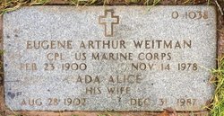 Eugene Arthur Weitman 