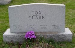 Mary E. <I>Fox</I> Clark 