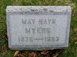 Sophia May <I>Hays</I> Myers 