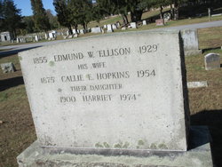 Callie E. <I>Hopkins</I> Ellison 