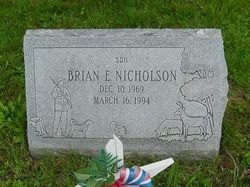 Brian E Nicholson 