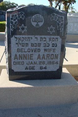 Annie <I>Feingold</I> Aaron 