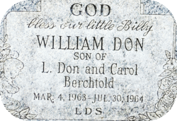 William Don “Billy” Berchtold 