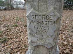 George Washington Caver 
