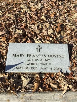 Mary Frances <I>Langley</I> Novinc 
