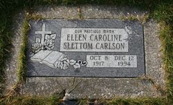 Ellen Caroline <I>Slettom</I> Carlson 
