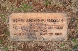 John Andrew Fossett 