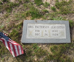 Iris <I>Patterson</I> Leaverton 