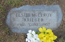 Elsie <I>McLeroy</I> Krieger 