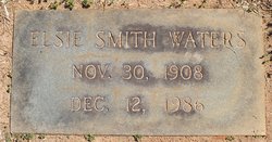 Elsie <I>Smith</I> Waters 