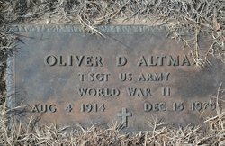 Oliver D. Altman 