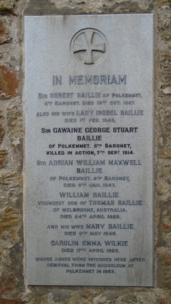 Sir Adrian William Maxwell Baillie 